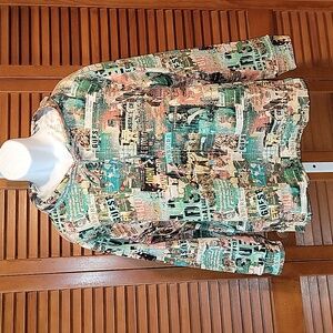 AMERICAN ARTWORK UNISEX PULLOVER HOODIE WITH All-OVER GRAFFETTI ARTWORK